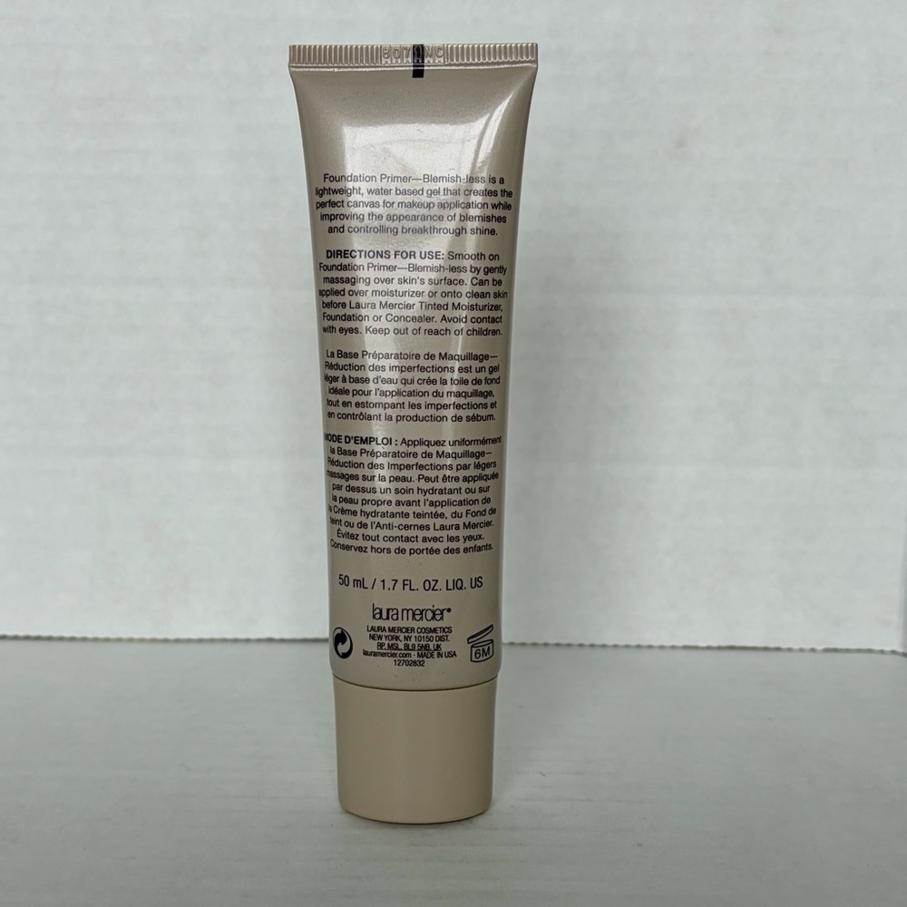 NIB Laura Mercier Foundation Primer Blemish-less 1.7 oz Lightweight Gel Makeup - Picture 2 of 9